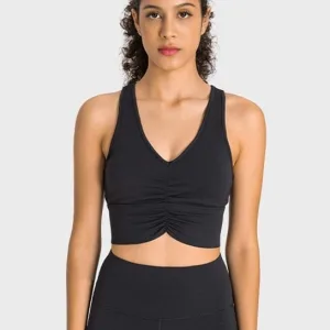 Brassière Sport Dos Nageur Push Up