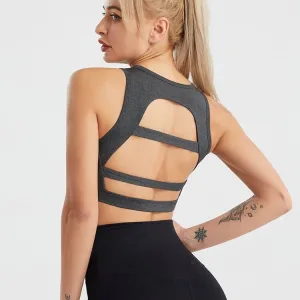 Brassière Sport Transparence Maille