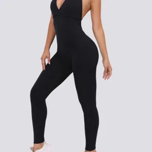 Combinaison Fitness Dos Nu