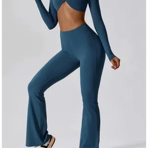 Crop Top Manches Longues Soutiengorge