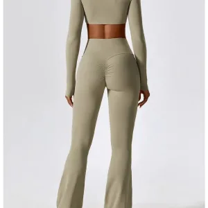 Ensemble Sport Legging Évasé Push Up
