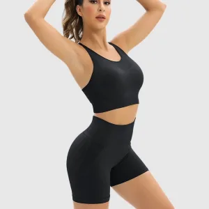 Ensemble Sport Push Up Short Et Brassière
