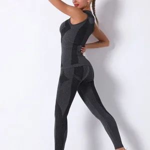 Ensemble Sport Sans Couture Legging Et Top Kindyfit