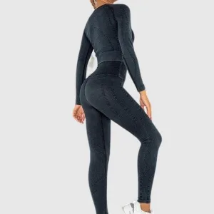 Ensemble Sport Teinté Délavé