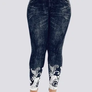 Jegging Grande Taille Taille Haute