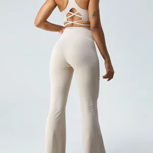 Legging Ample Taille Croisée Evasé