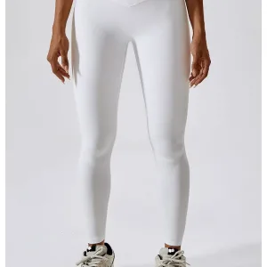 Legging Ceinture Vente Plat Push Up Sans Couture