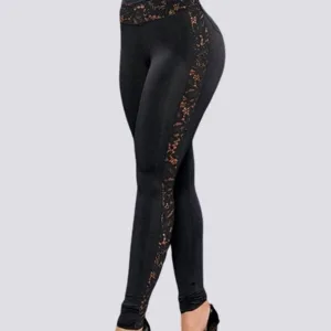 Legging Dentelle Taille Haute