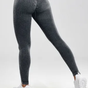 Legging Fermeture Éclair Push Up Sans Couture