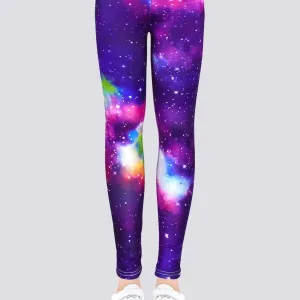 Legging Fille Galaxy