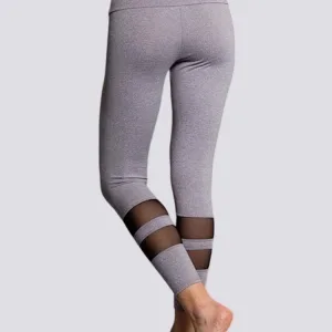 Legging Gris Taille Haute
