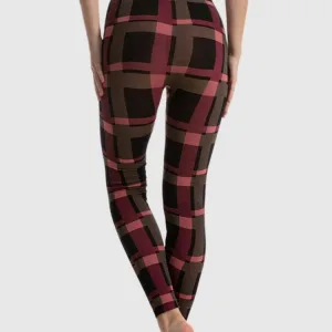 Legging Imprimé Carreaux
