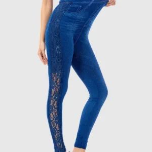 Legging Jean Taille Haute