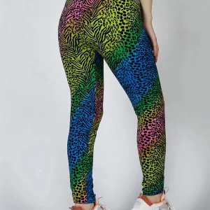 Legging Léopard Coloré