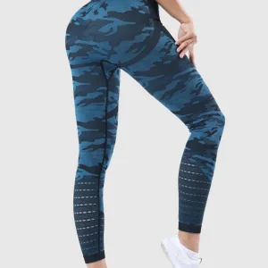 Legging Militaire Taille Haute Sans Couture