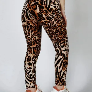 Legging Motif Léopard