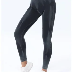 Legging Noir Push Up Tiedye