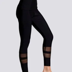 Legging Noir Taille Haute