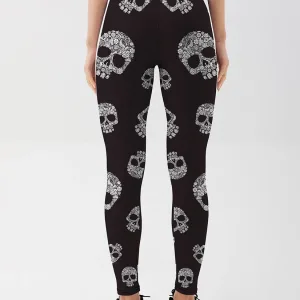 Legging Skull Têtes De Mort