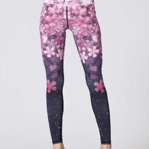 Legging Sport Fleuri