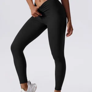 Legging Sport Push Up Taille Basse V