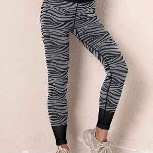 Legging Sport Zébré Sans Couture