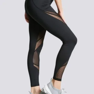 Legging Transparent Maille Fine
