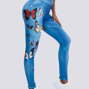 Jegging Moulant Taille Haute