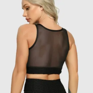 Soutiengorge Sport Transparence Maille