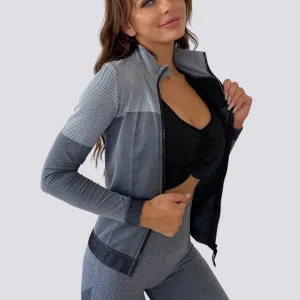 Veste Sport Running Fermeture Éclair
